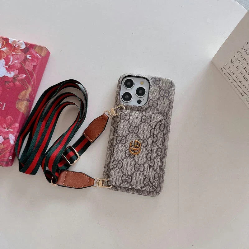GG Card Bag Crossbody Classic iPhone Case