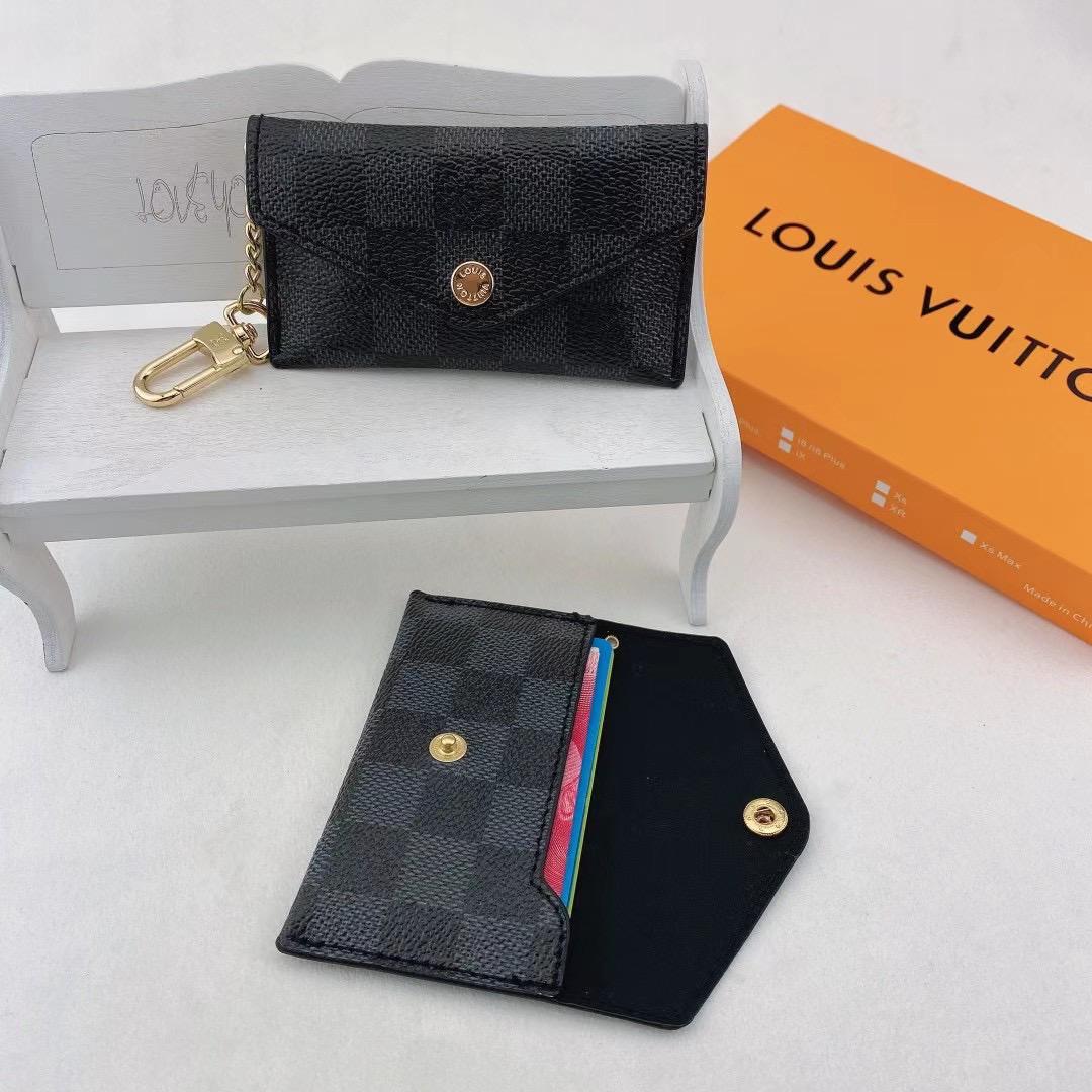 Colorful Keychain Card Pouch