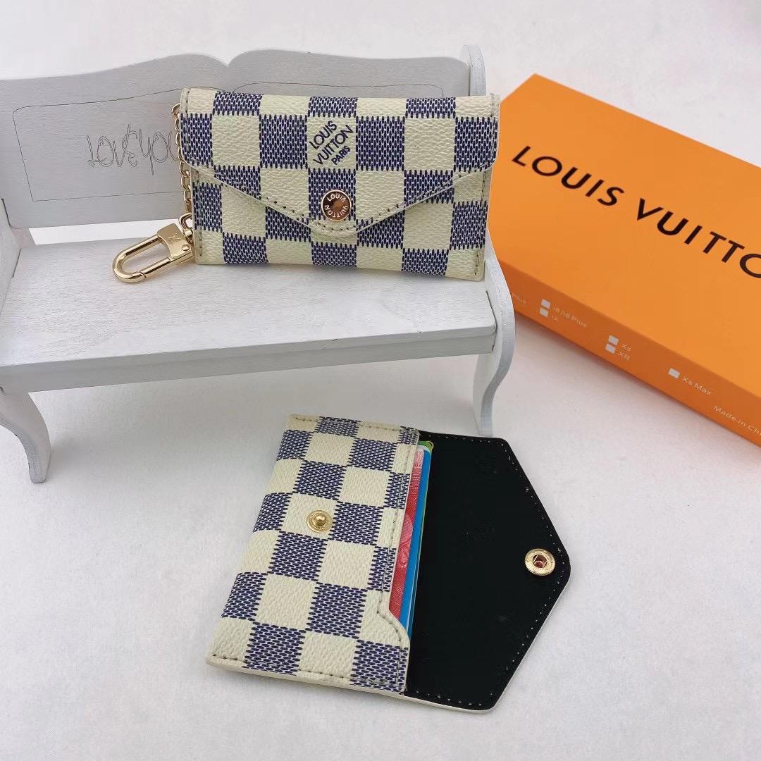 Colorful Keychain Card Pouch