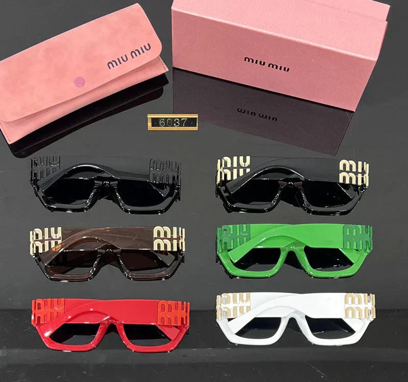 Fashion Square Cat-Eye Sunglasses 6037s