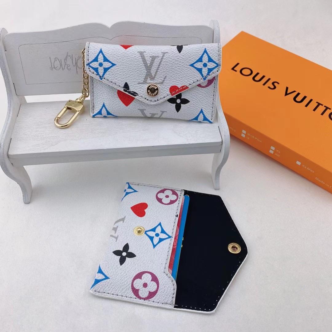 Colorful Keychain Card Pouch