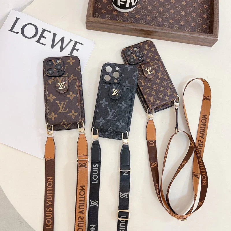 Lou Card Bag Crossbody Color Chain iPhone Case