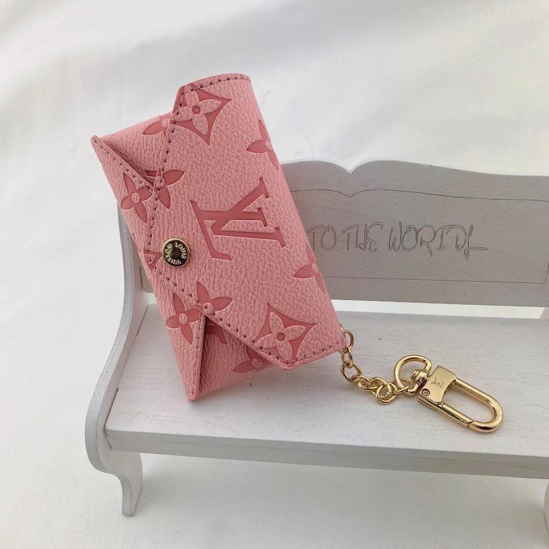 Colorful Keychain Card Pouch