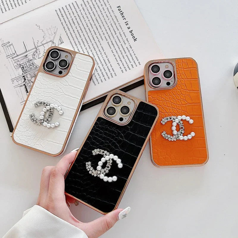 CC Pearl Rose Gold iPhone Case