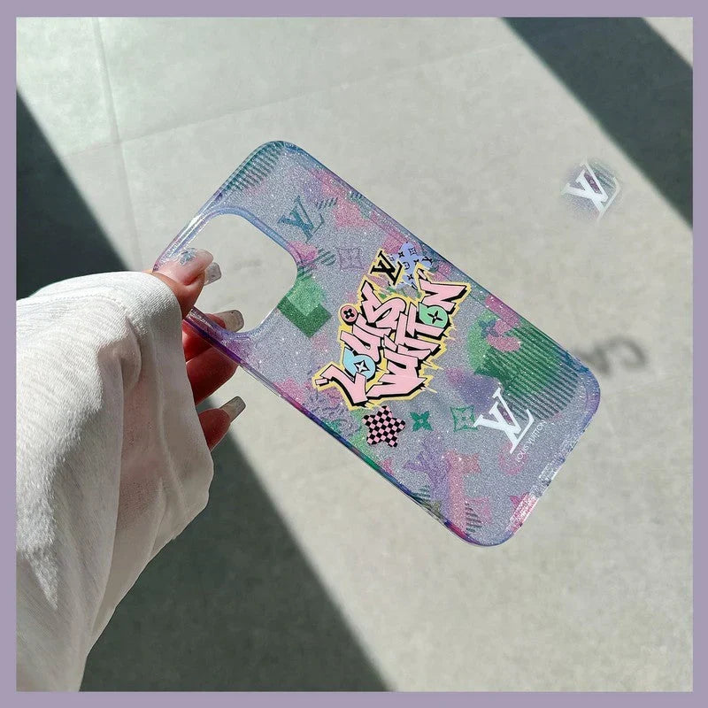 Lou Glitter iPhone Case