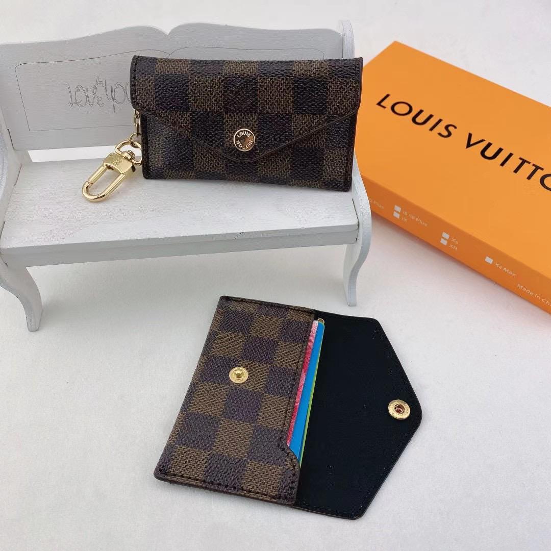 Colorful Keychain Card Pouch
