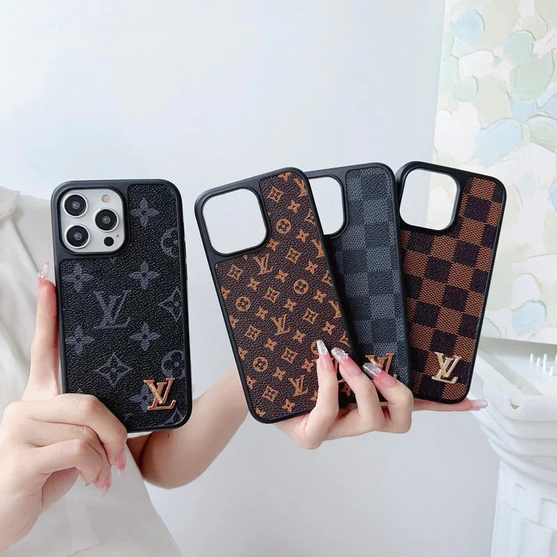 Lou Black & White iPhone Case