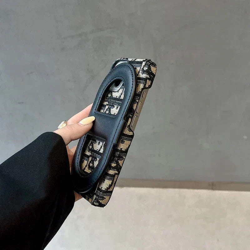 CD Bracket Card Bag iPhone Case