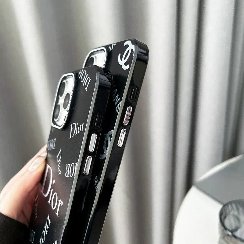 CC Pink & Black iPhone Case