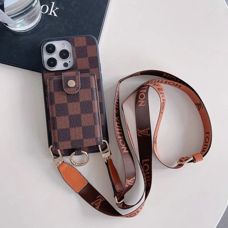 Lou Card Bag Classic Chain iPhone Case