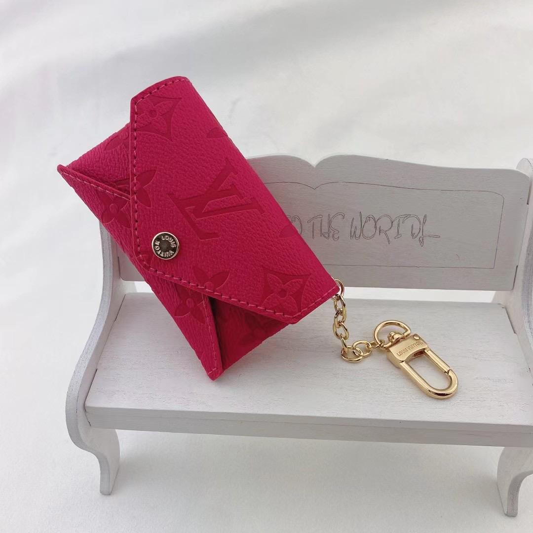 Colorful Keychain Card Pouch