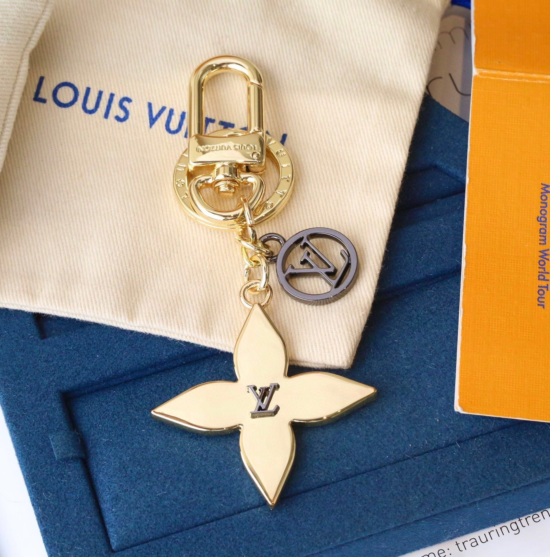 Four Leaf Clover Pendant Keychain