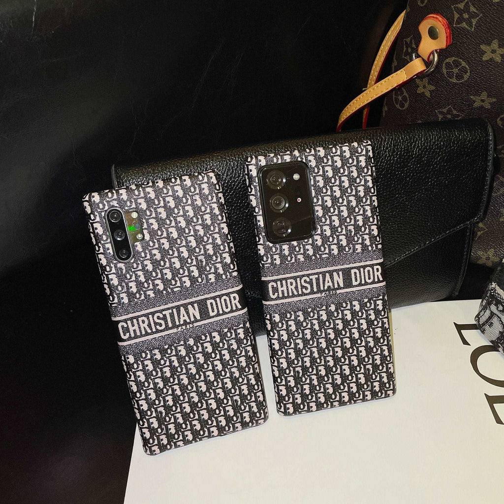 Black Printed Galaxy Case For Samsung