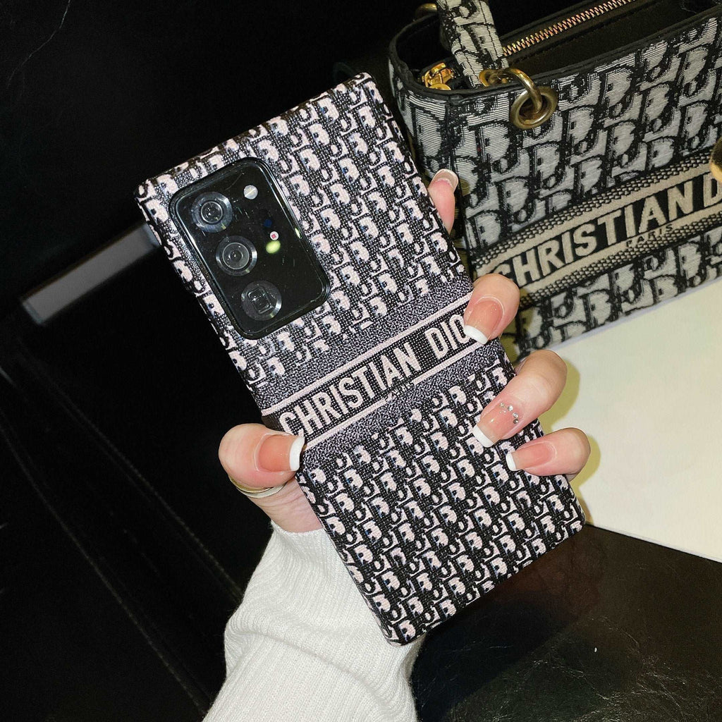 Black Printed Galaxy Case For Samsung