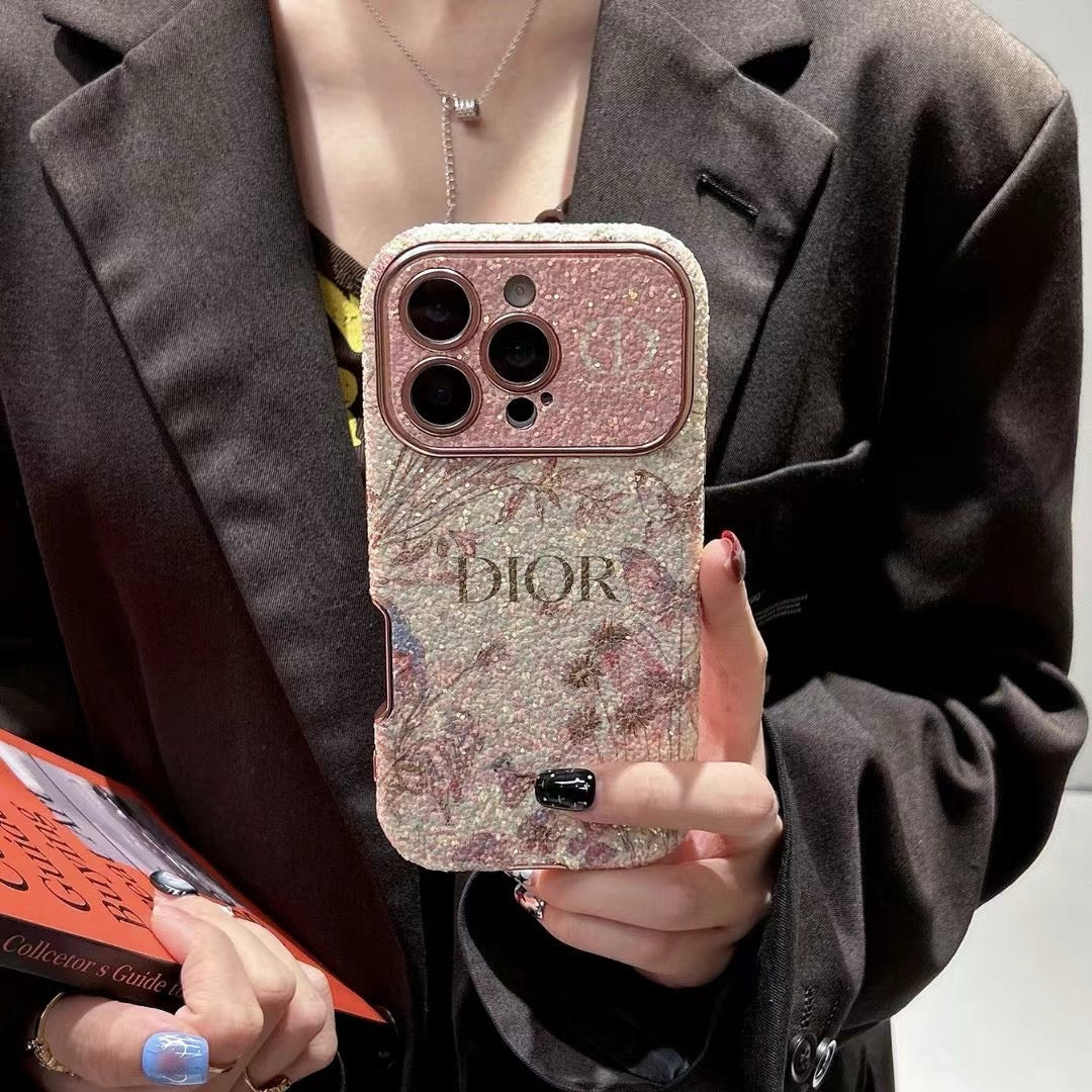 Pink Bling Style Phone Case For iPhone