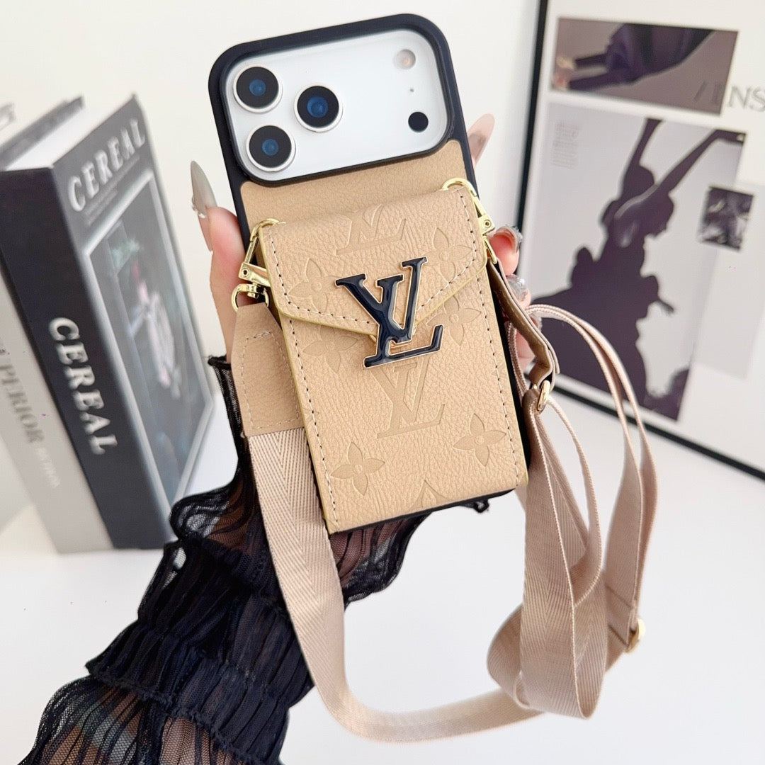 Fresh Card Wallet Design Phone Case For iPhone