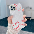 Unique Love Phone Case For iPhone