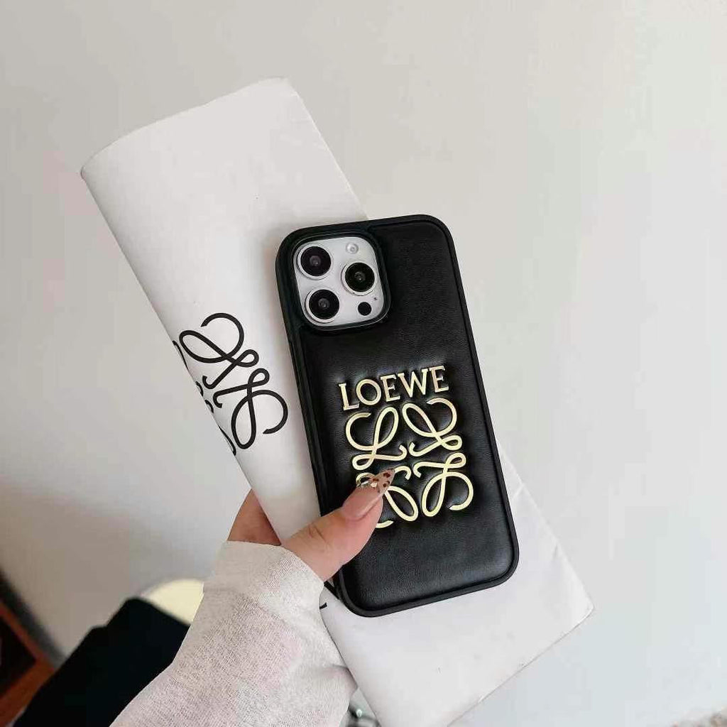 Printed Brown Phone Case For iPhone