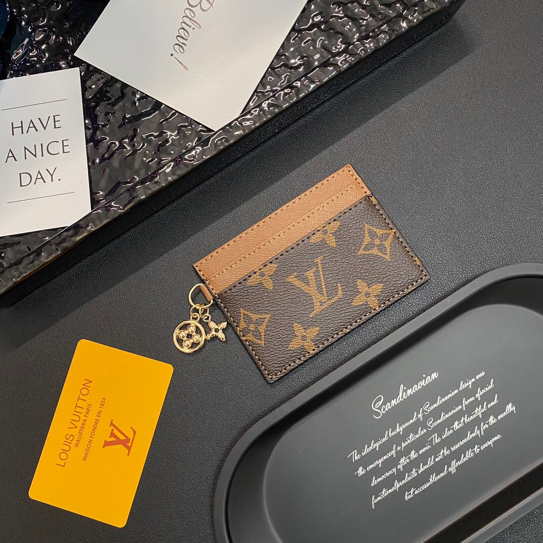 Trendy Chain Coin Card Holder