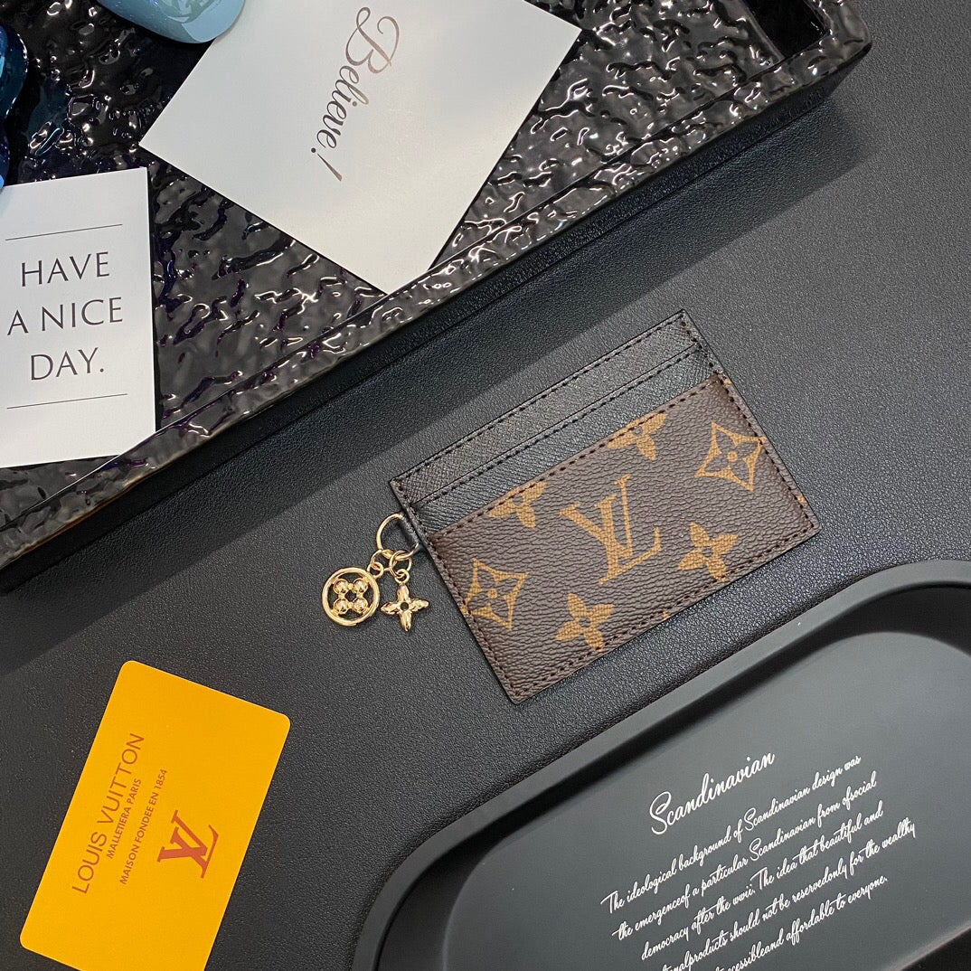 Trendy Chain Coin Card Holder