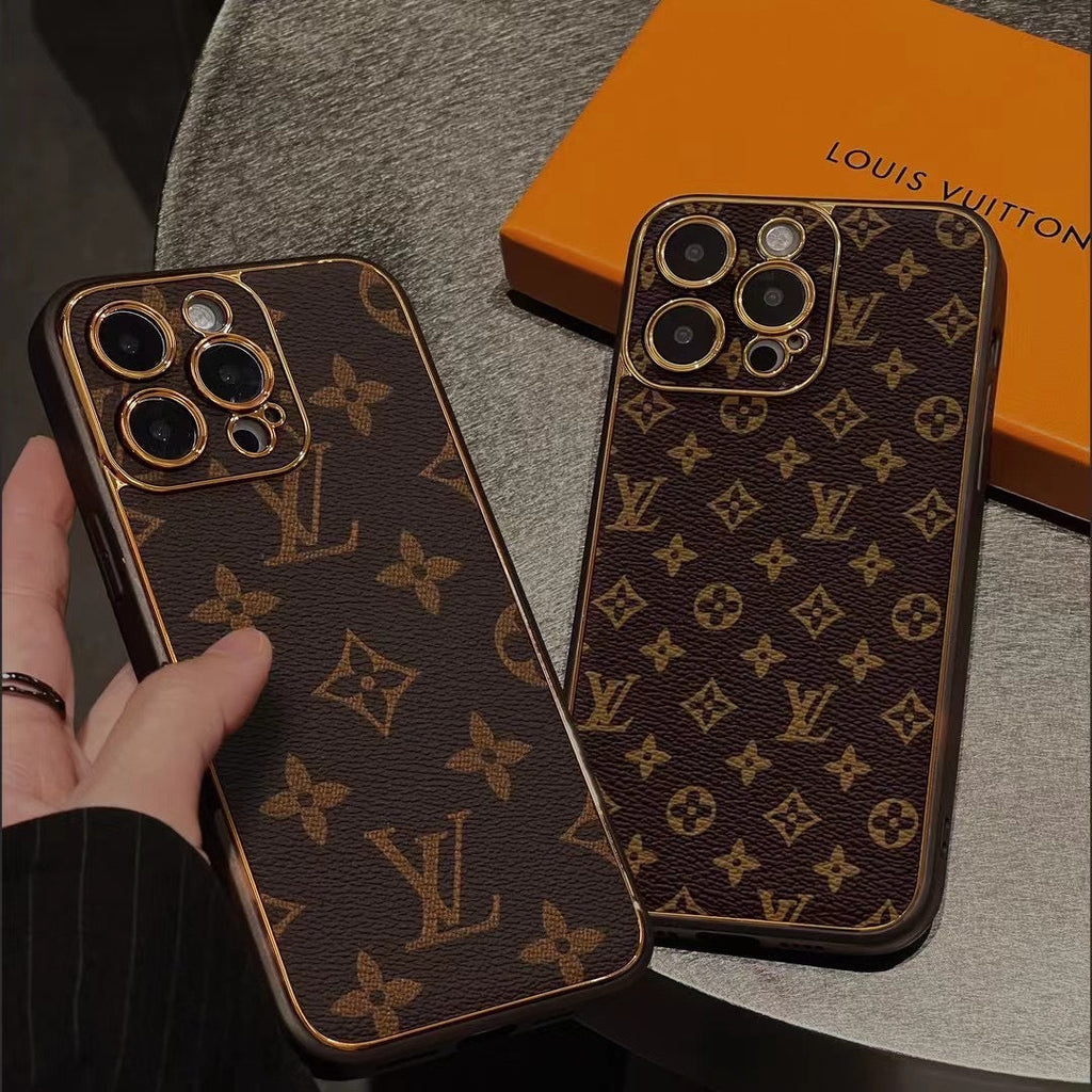Brown Color Phone Case For iPhone
