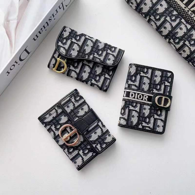 Black Printed Card Holder