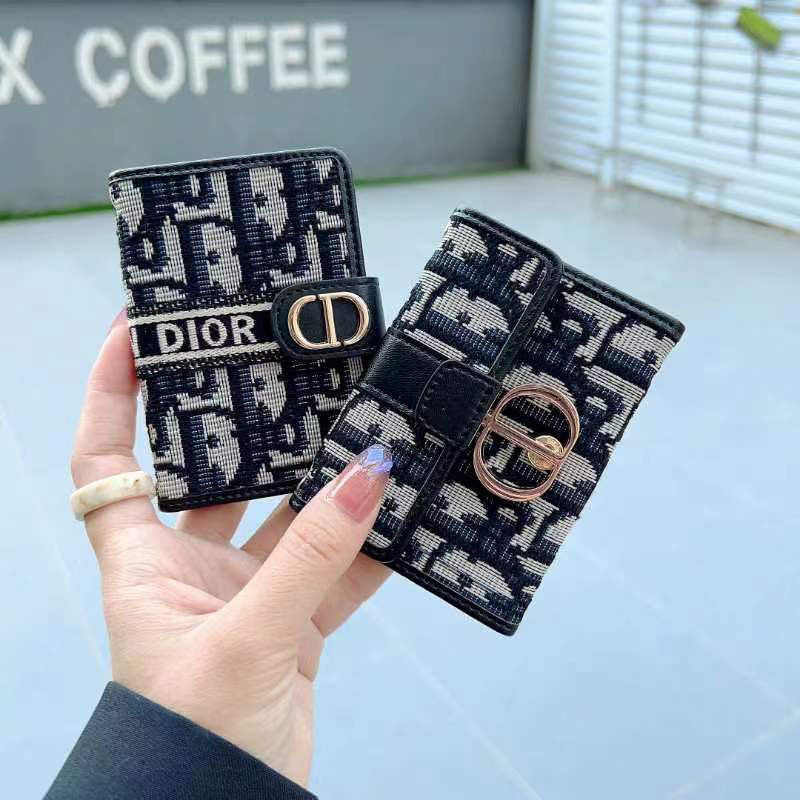 Black Printed Card Holder