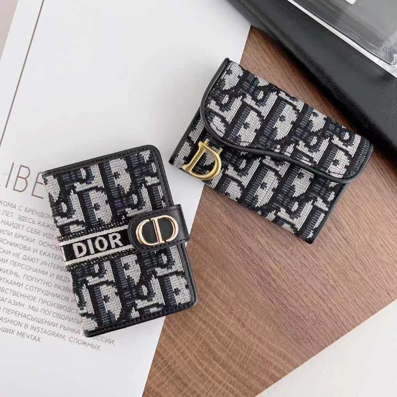 Black Printed Card Holder