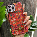 Red Flowers Phone Case For iPhone