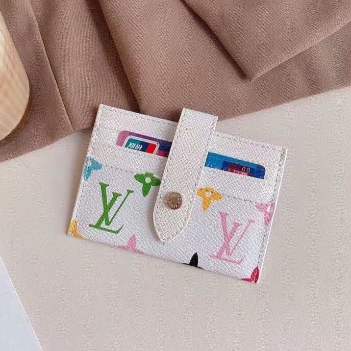 Colorful Rose Card Holder