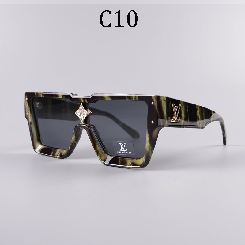 2024 new square frame unisex sunglasses 1486s