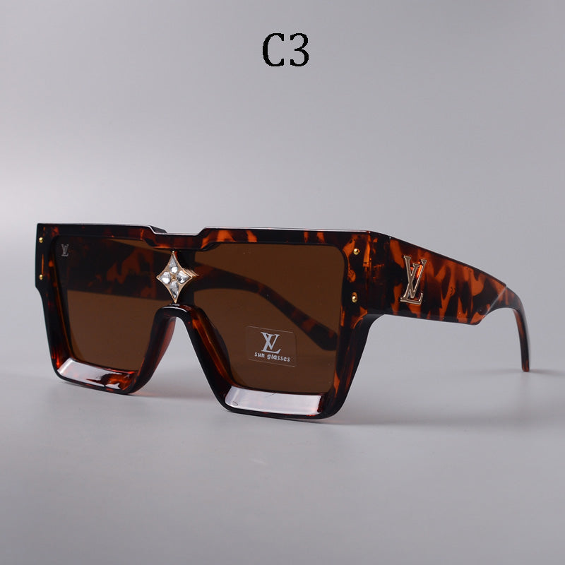 2024 new square frame unisex sunglasses 1486s