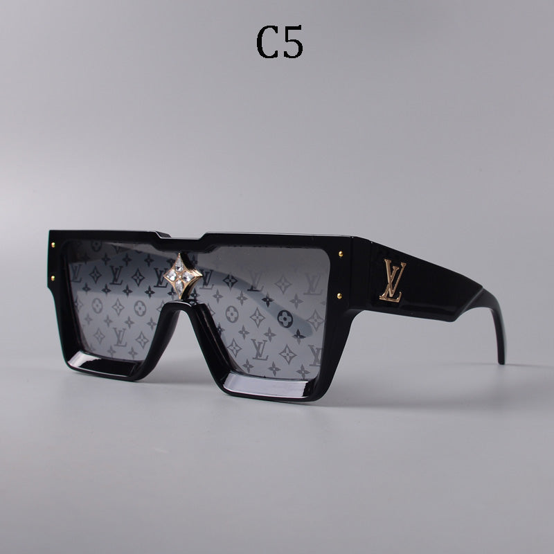 2024 new square frame unisex sunglasses 1486s