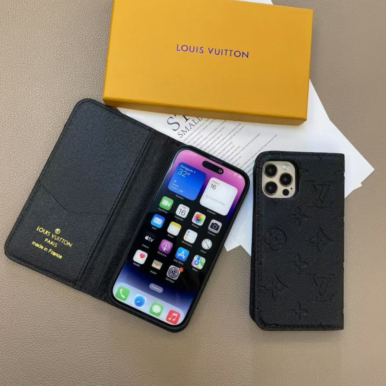 Full Leather Phone Case For iPhone