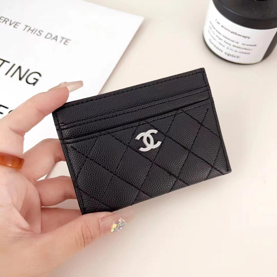 New Black Card Holder