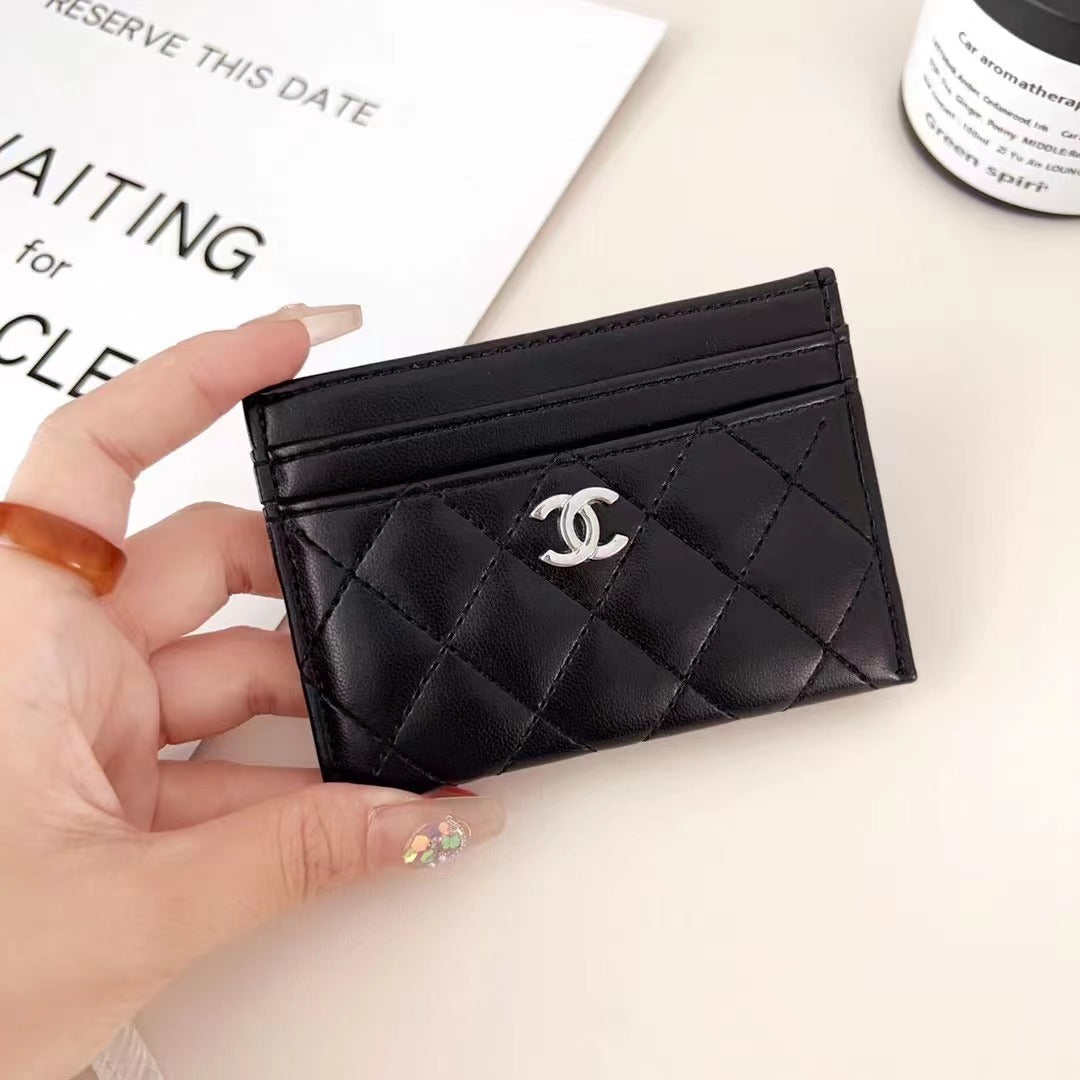 New Black Card Holder