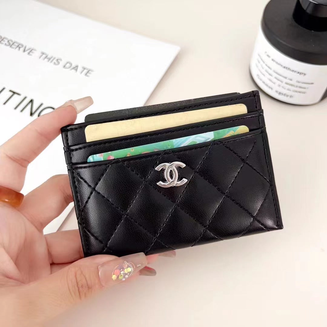 New Black Card Holder