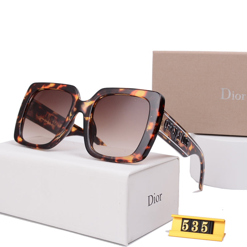 Luxury Large Frame Sunglasses Y-535s