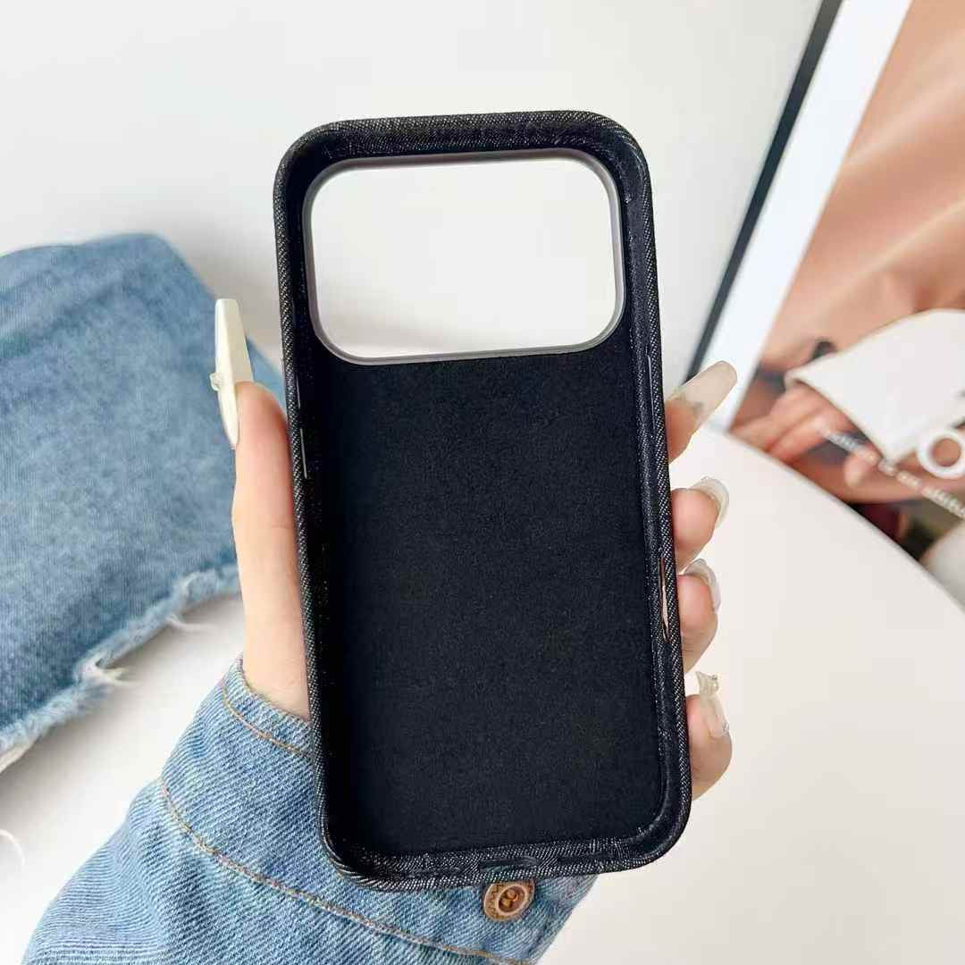 Denim design Phone Case For iPhone