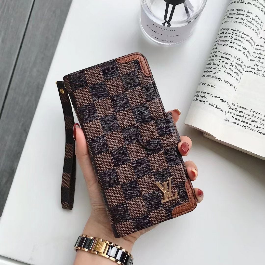 Leather Card Phone Case For iPhone