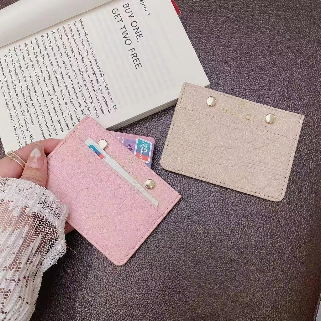 Trendy Colorful Card Holder