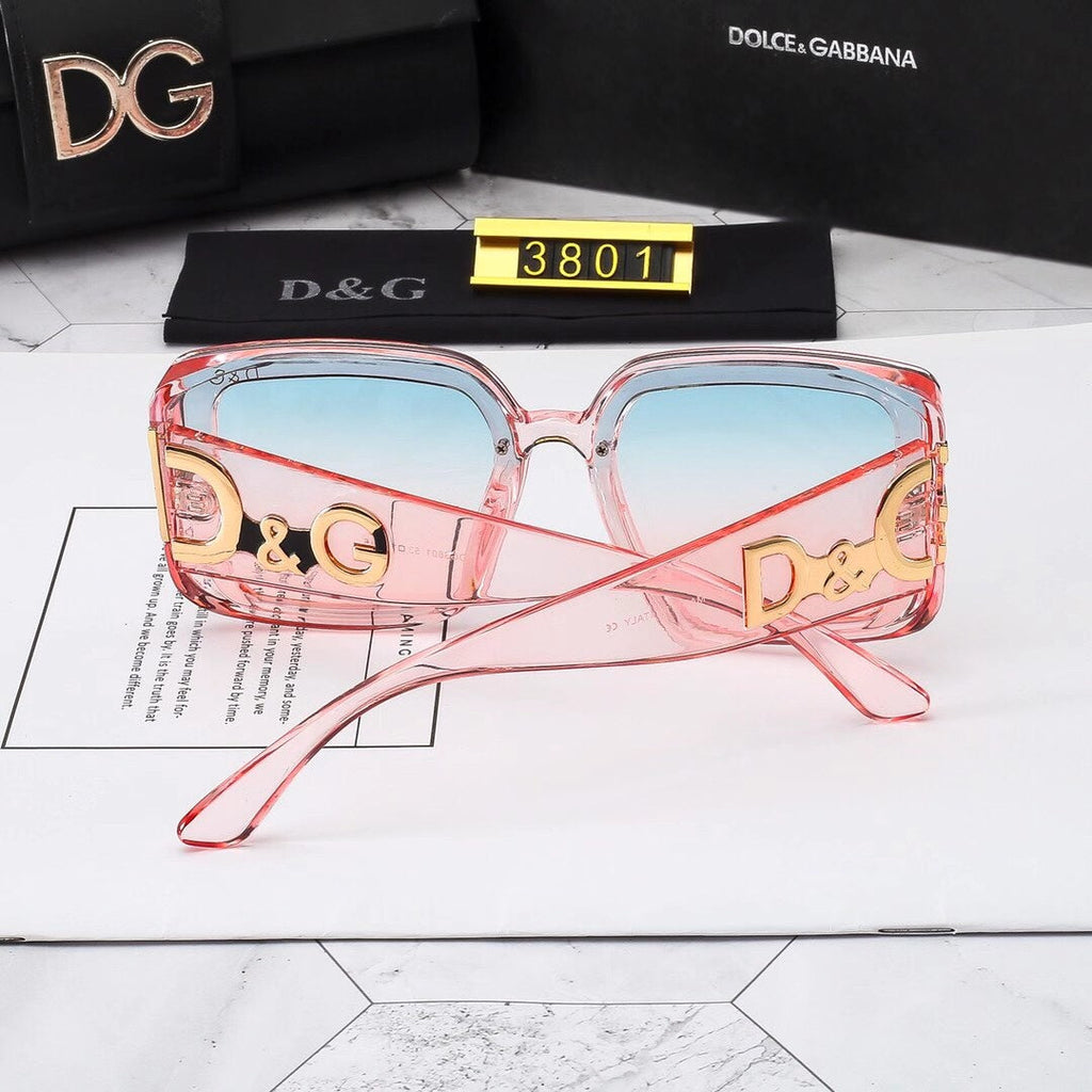 Woman's Thick Frame Fashion Sunglasses 3801s
