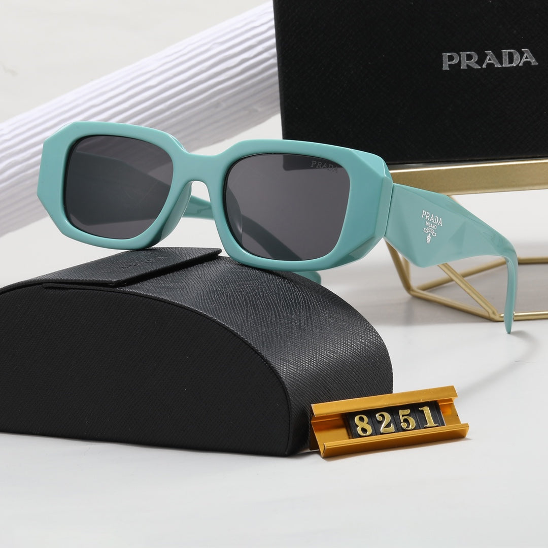 Polygonal Retro Unisex Sunglasses 8251s