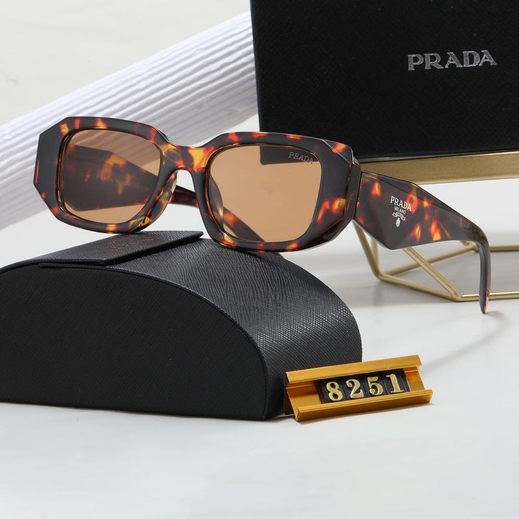 Polygonal Retro Unisex Sunglasses 8251s