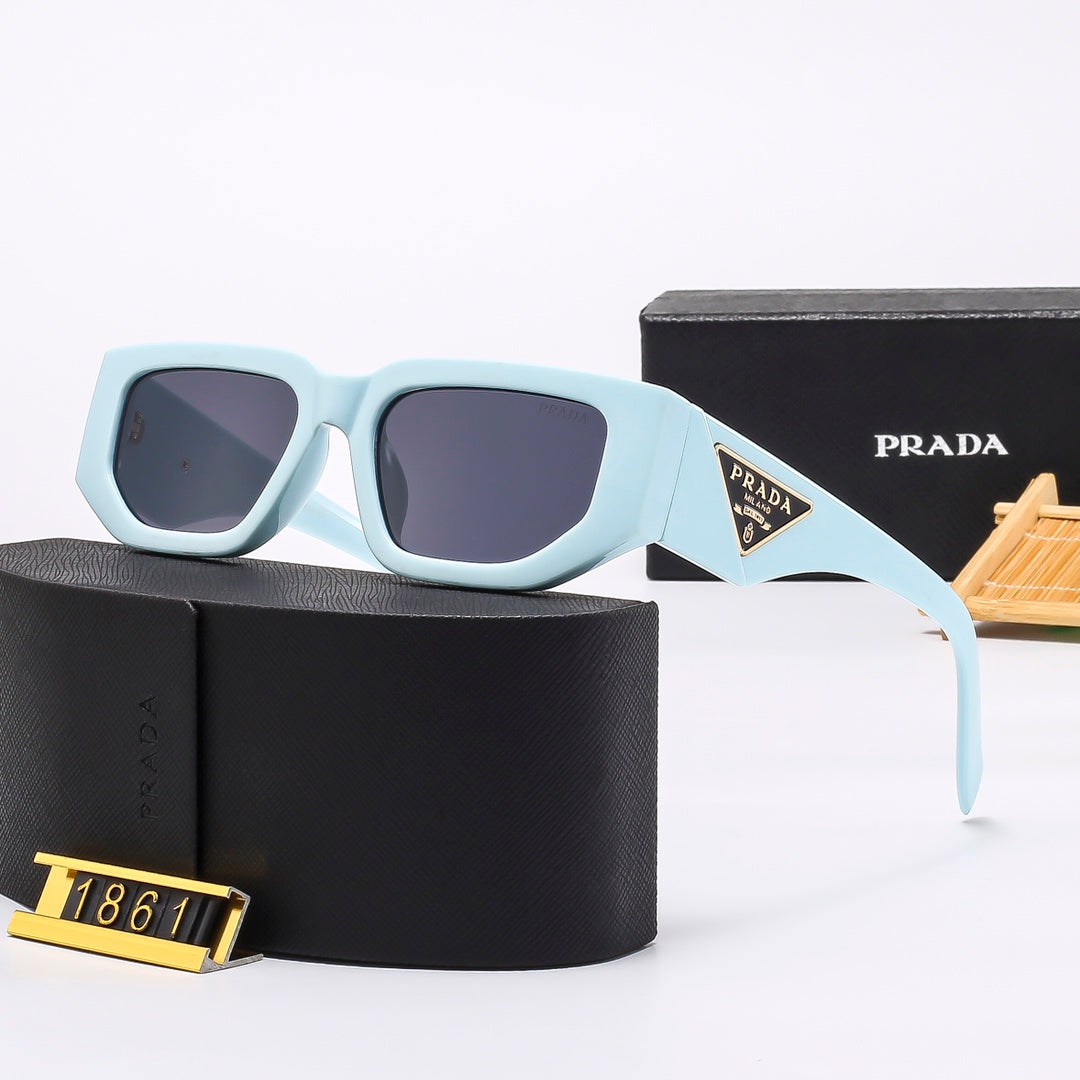 Retro Polygonal Mesh Unisex Sunglasses 1861s