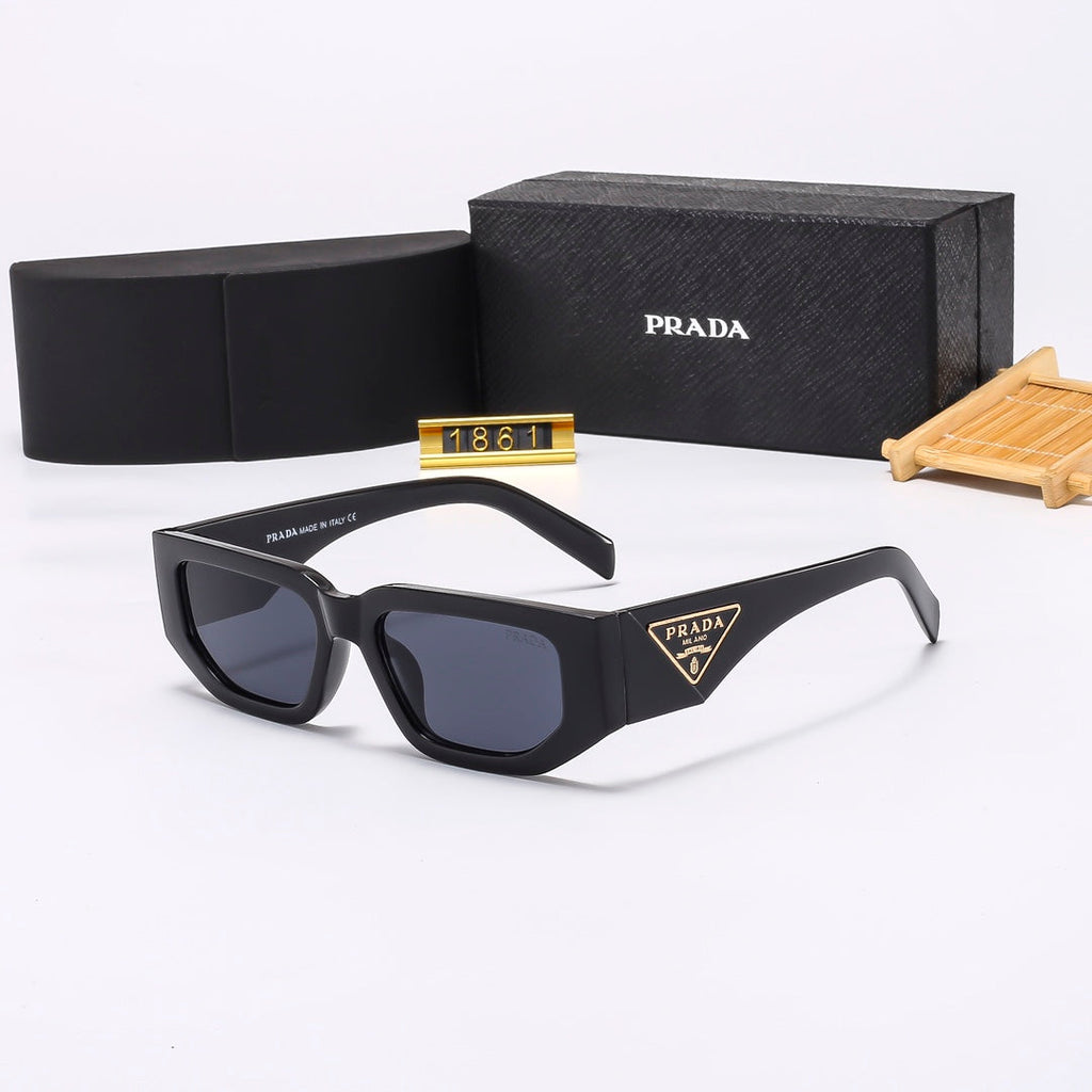 Retro Polygonal Mesh Unisex Sunglasses 1861s