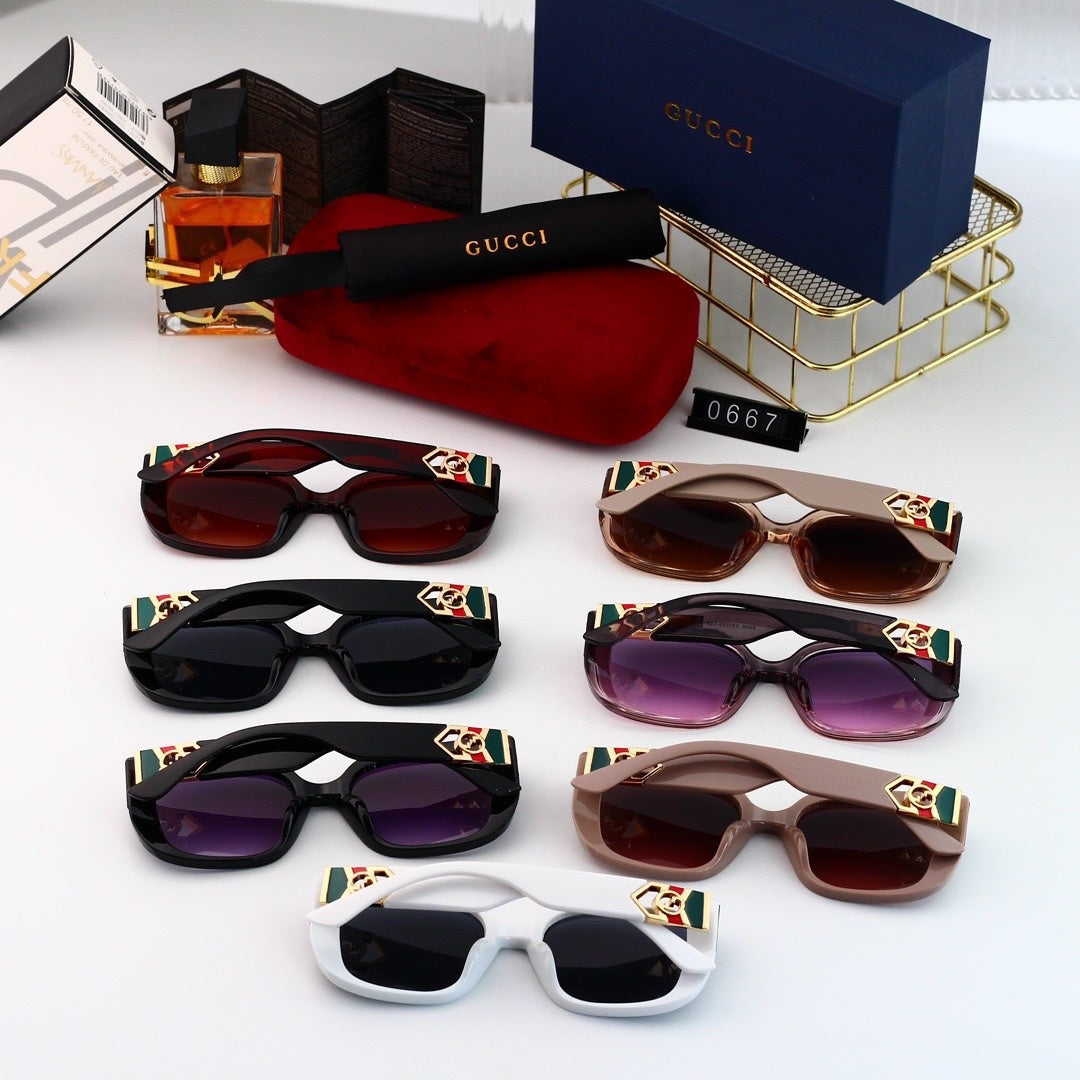 Fashion hot 7 color sunglasses 0667s