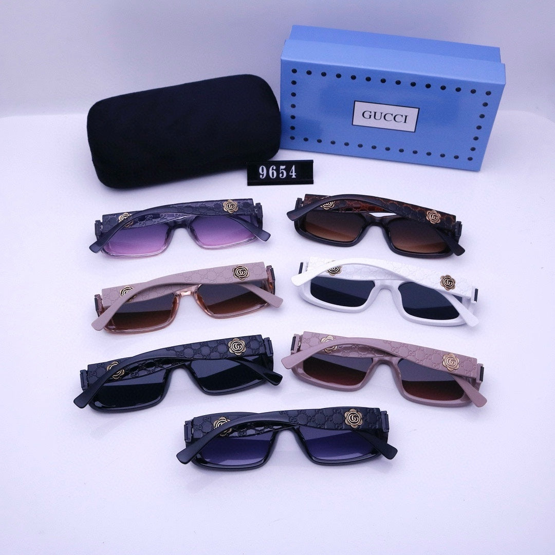 Fashion hot 7 color sunglasses 9654s