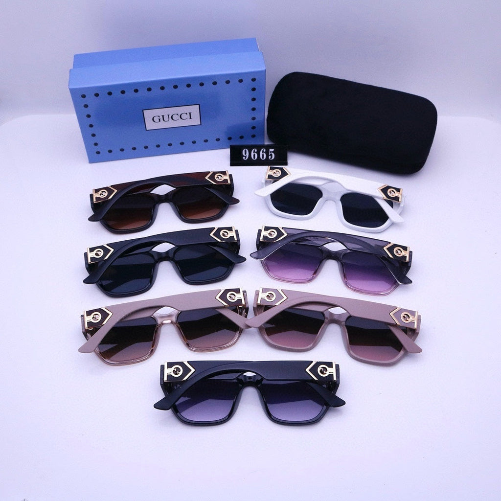 Fashion hot 7 color sunglasses 9665s