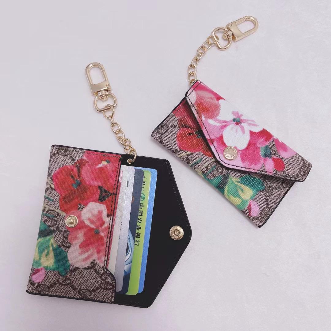 Colorful Keychain Card Pouch